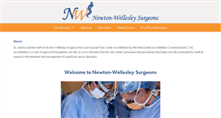 Desktop Screenshot of nwsurgeons.com